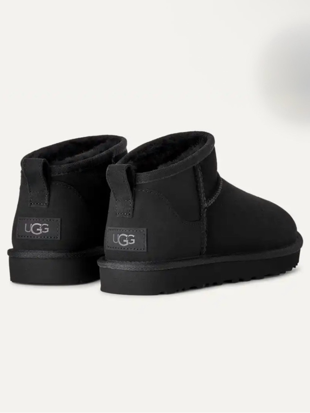 UGG® Classic Ultra Mini • Black • Size 7 • Brand New